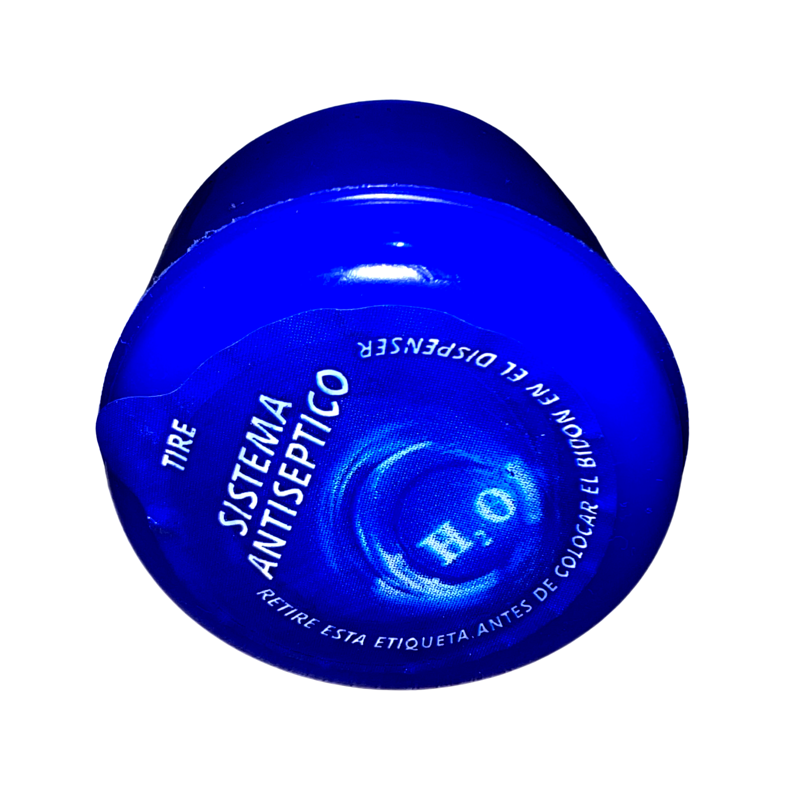 TAPA PARA BIDON AZUL TOTAL